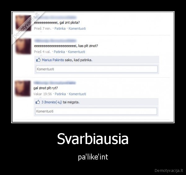 Svarbiausia