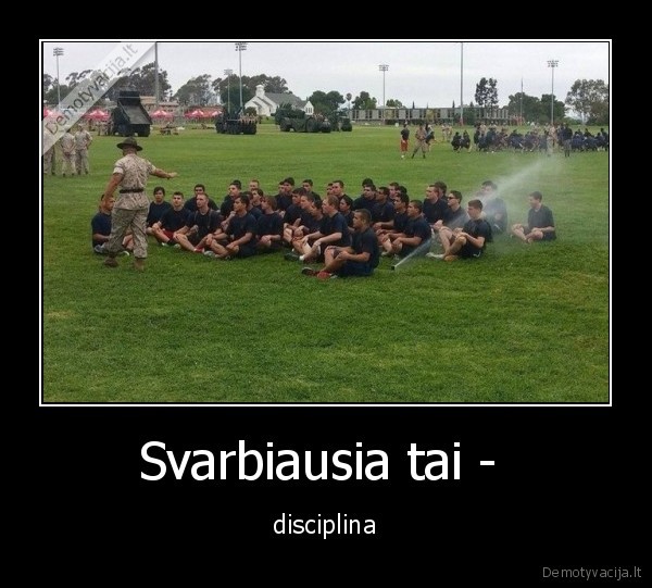 disciplina,vanduo