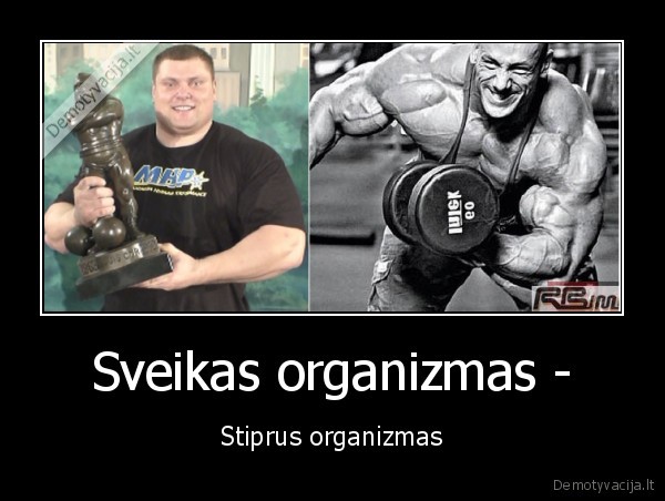 savickas, vs, steroidais, pripumpuotas