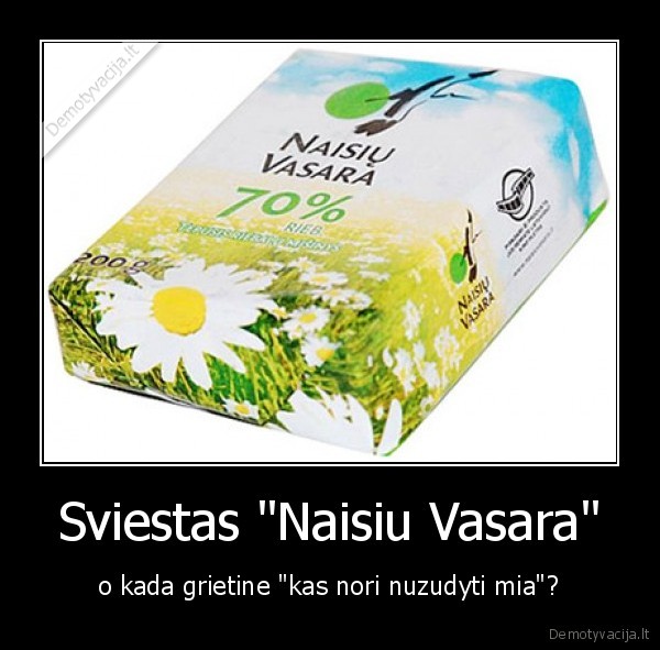 Sviestas &quot;Naisiu Vasara&quot;