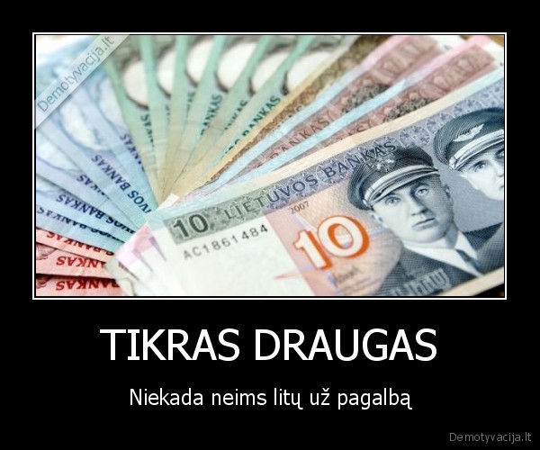 TIKRAS DRAUGAS