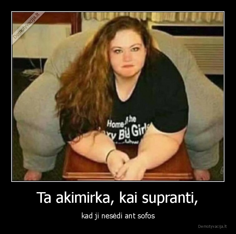 svoris,mergina,sofa,apkuni
