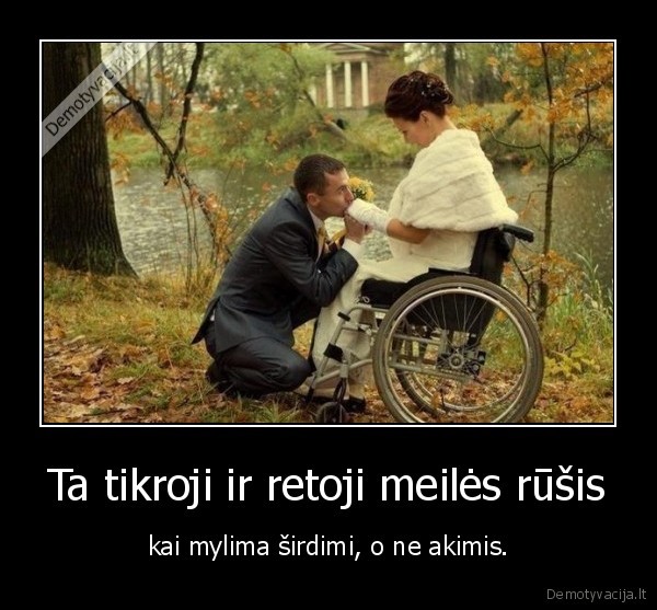 Ta tikroji ir retoji meilės rūšis