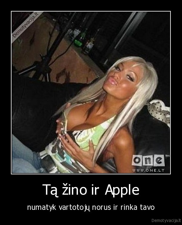 apple,blondine,one.lt, nuotraukos
