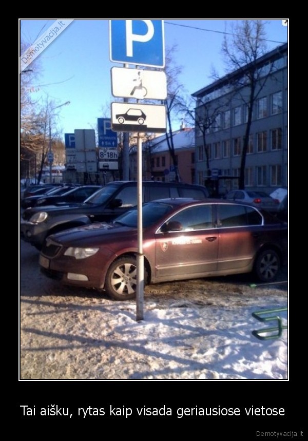 Tai aišku, rytas kaip visada geriausiose vietose
