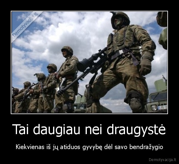 Tai daugiau nei draugystė