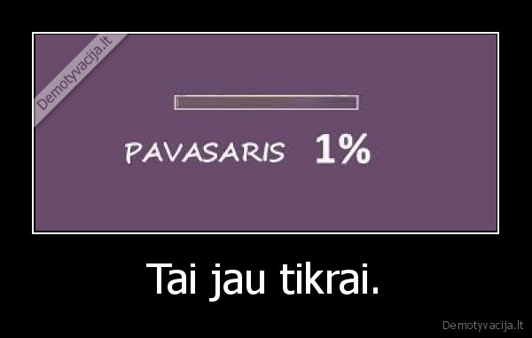 Tai jau tikrai.