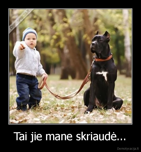 suo,draugas,vaikai