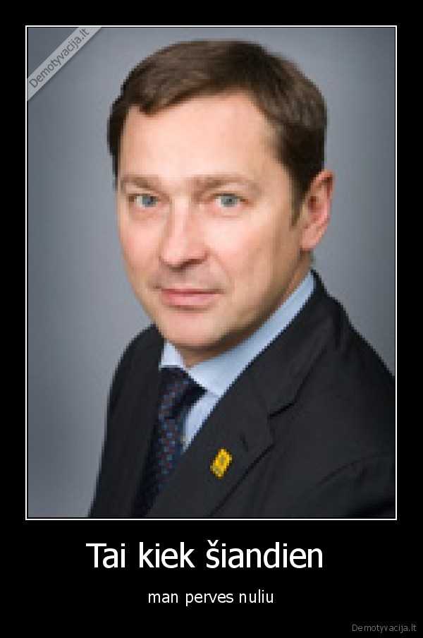 Tai kiek šiandien 