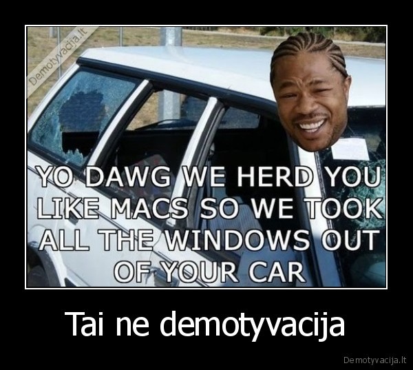 Tai ne demotyvacija