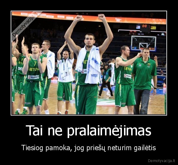 Tai ne pralaimėjimas