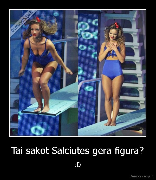 salciute, trumpakojis, ponis