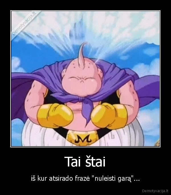buu,dbz,garas,nuleisti, gara