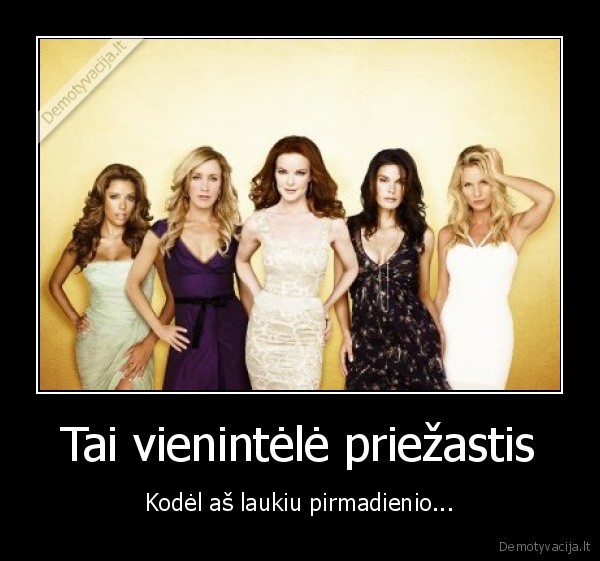 Tai vienintėlė priežastis