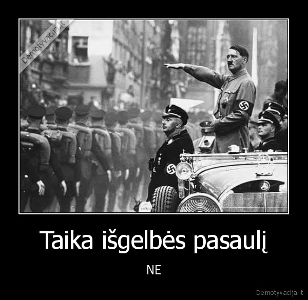 Taika išgelbės pasaulį