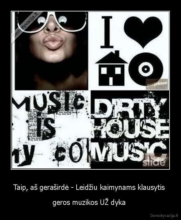 gera, muzika, visiems