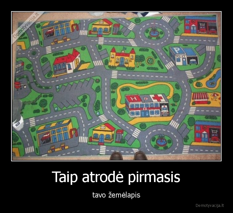 zemelapis,pirmasis
