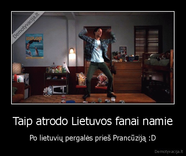Taip atrodo Lietuvos fanai namie