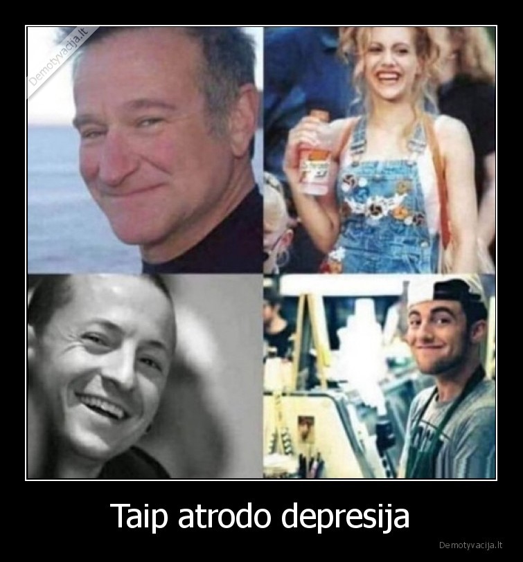 depresija,veidai,izymybes