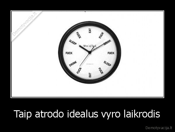vyras, laikrodis