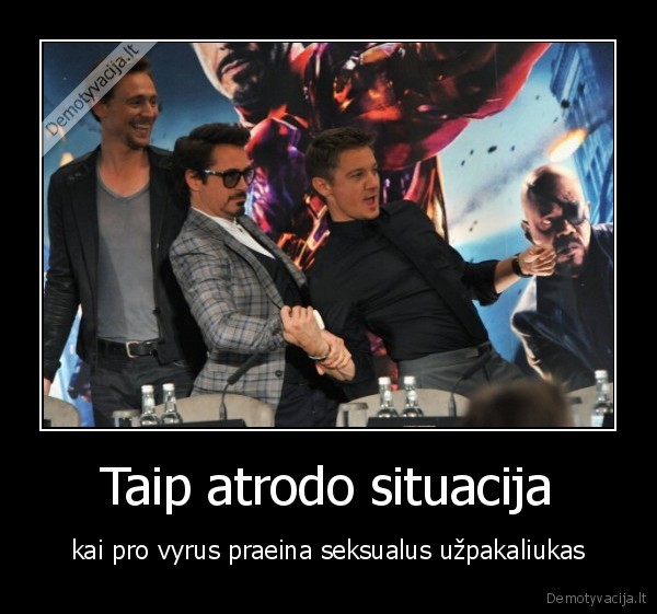 Taip atrodo situacija