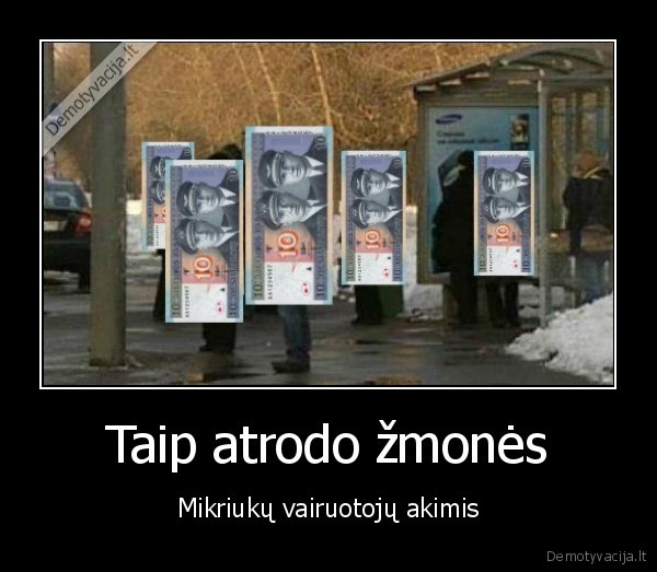 Taip atrodo žmonės