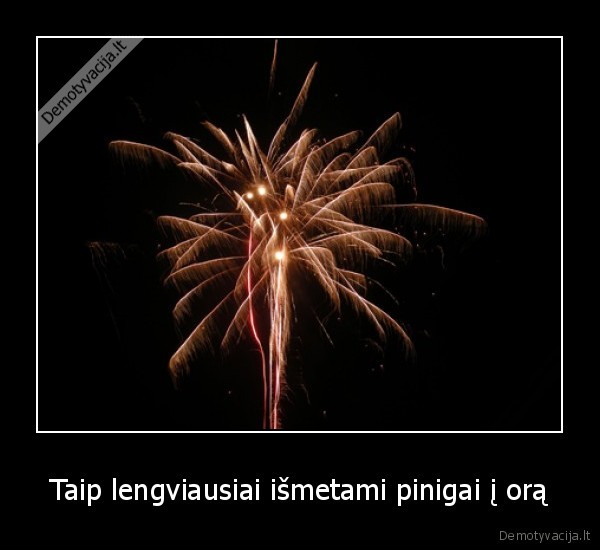 Taip lengviausiai išmetami pinigai į orą