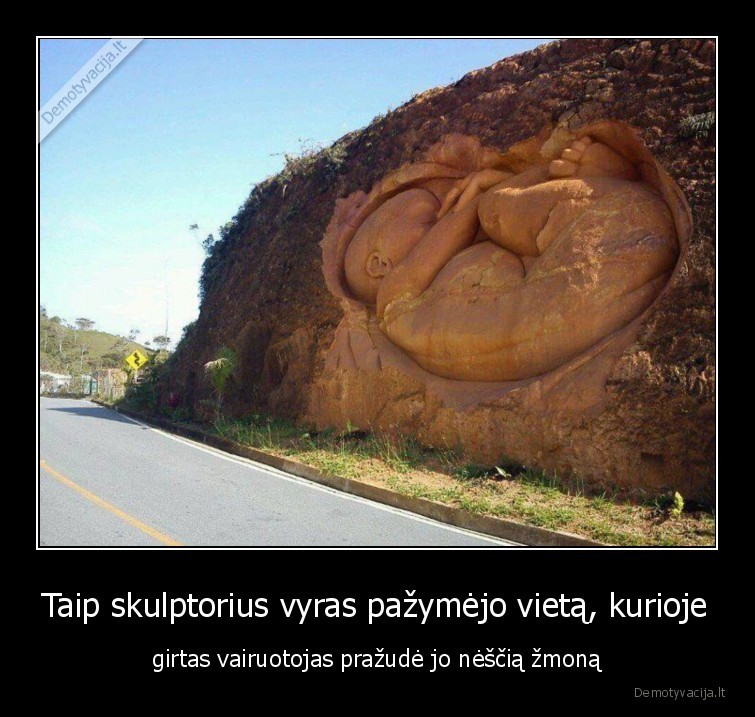 skaudu,meile,vaikai,skulptura,avarija,seima,zmona,vyras
