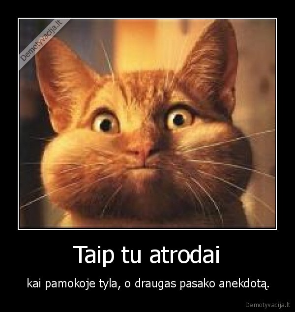 Taip tu atrodai