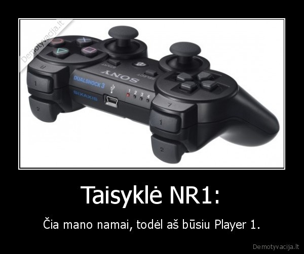 Taisyklė NR1:
