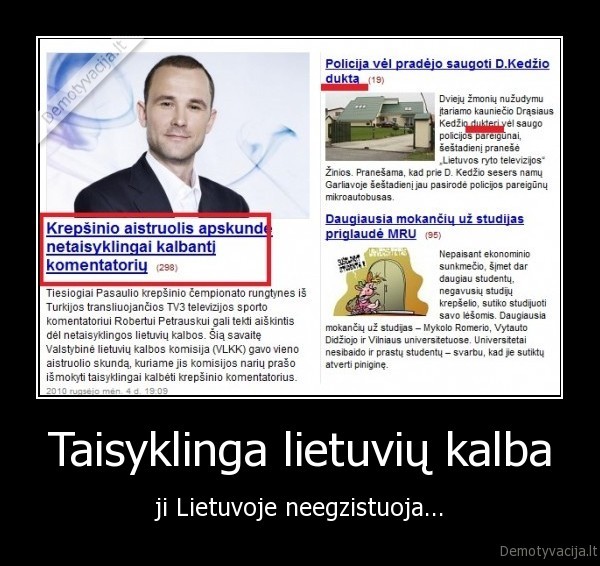 Taisyklinga lietuvių kalba