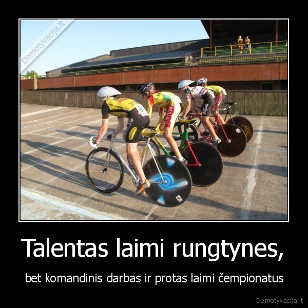 Talentas laimi rungtynes,