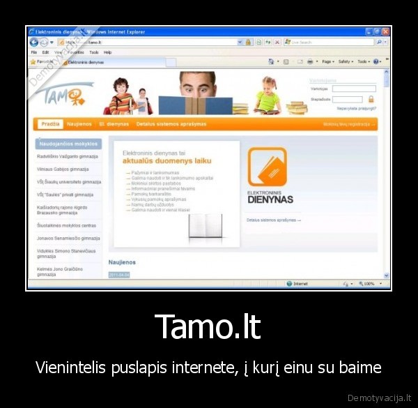 tamo,mokslai