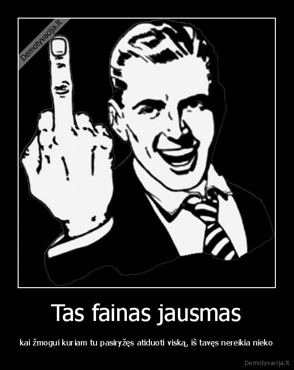 Tas fainas jausmas