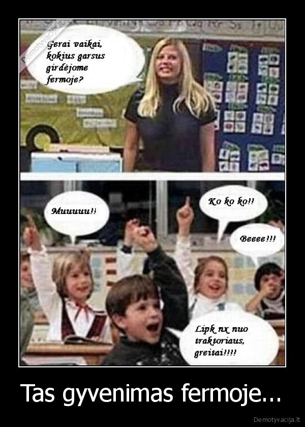 ferma,gyvenimas