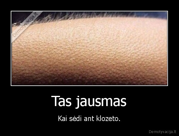 klozetas,jausmas