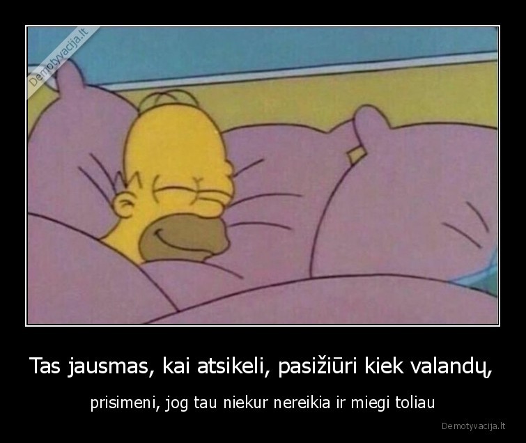 miegas,atostogos,rytas