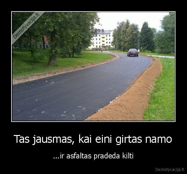 girtas,griuva, ir, asffalta, kyla