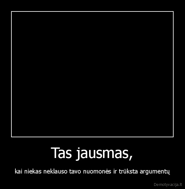 Tas jausmas,