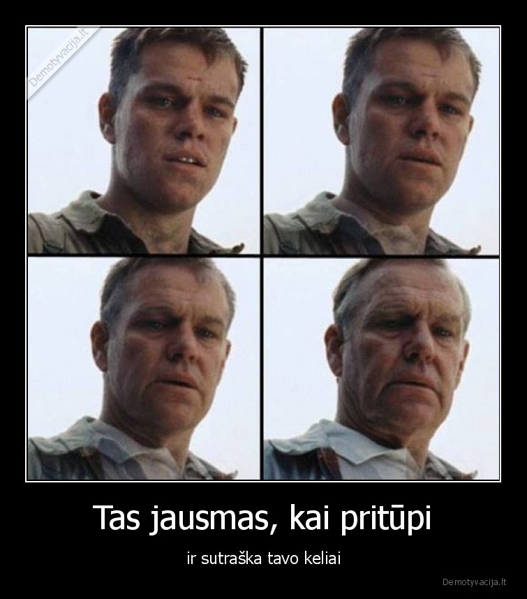 keliai,pritupimai,senatve
