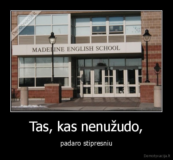 Tas, kas nenužudo,