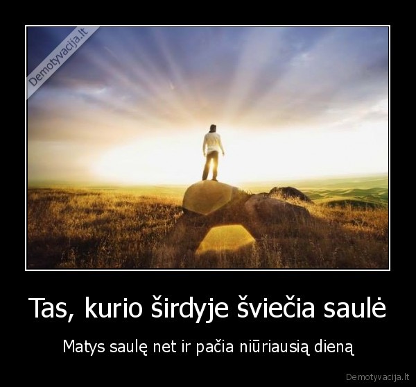 saule, sirdyje,sviesa, sirdyje,niurios, dienos,optimizmas