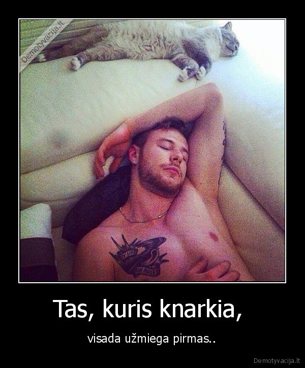 Tas, kuris knarkia, 