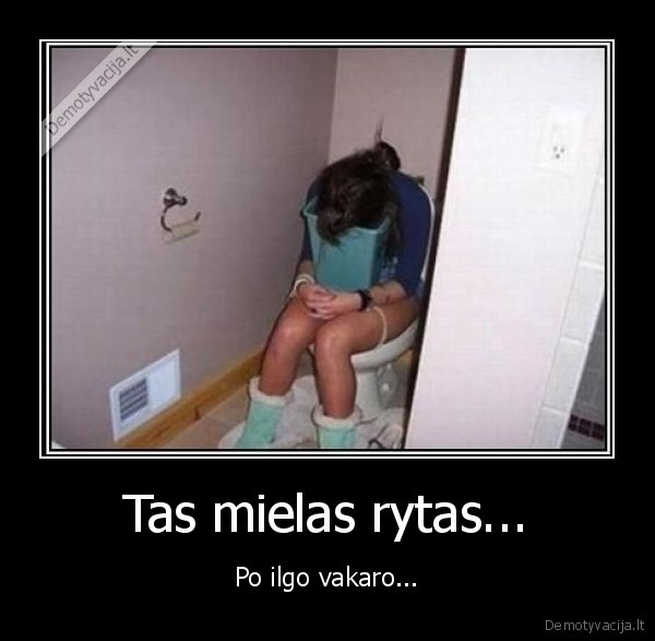 Tas mielas rytas...