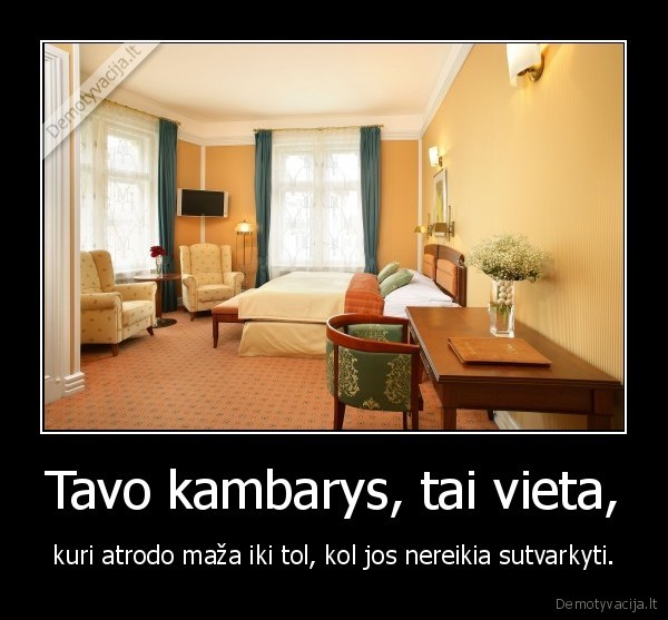 kambarys,tvarkymas