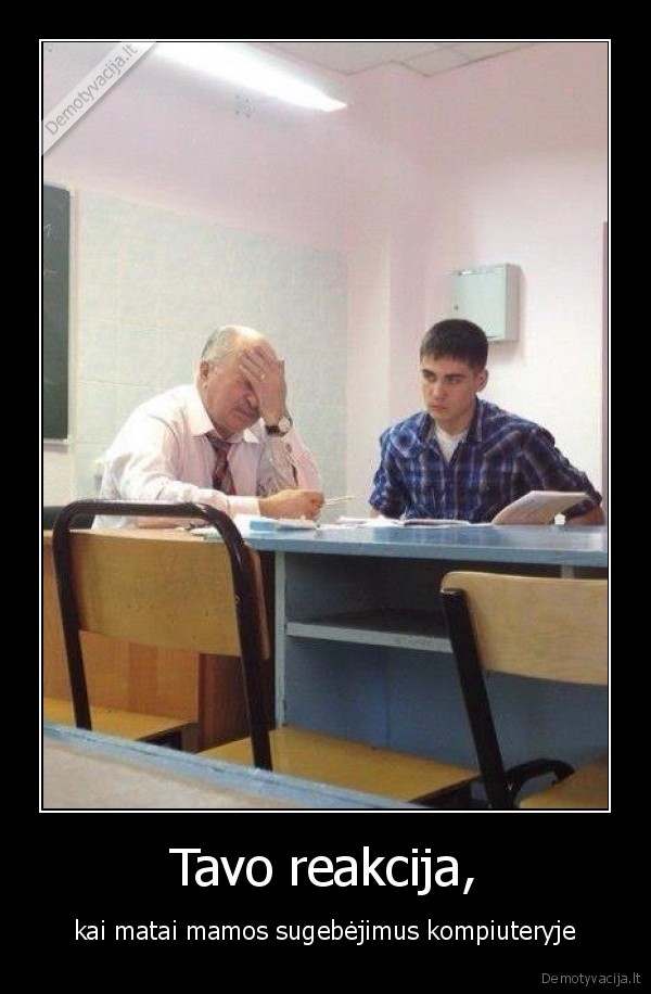 Tavo reakcija,