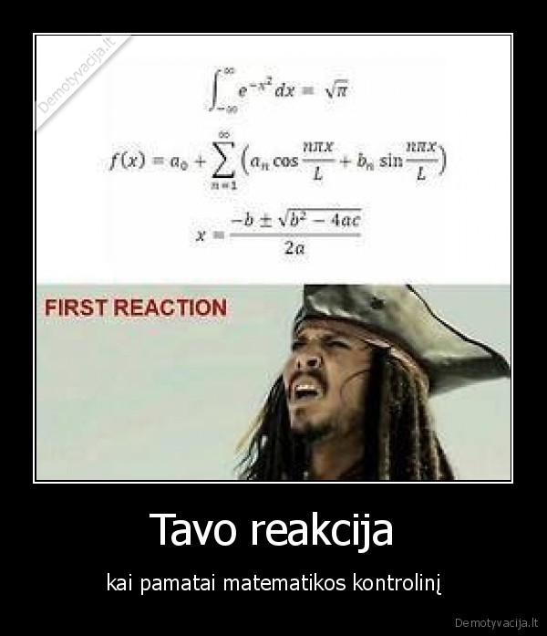 Tavo reakcija