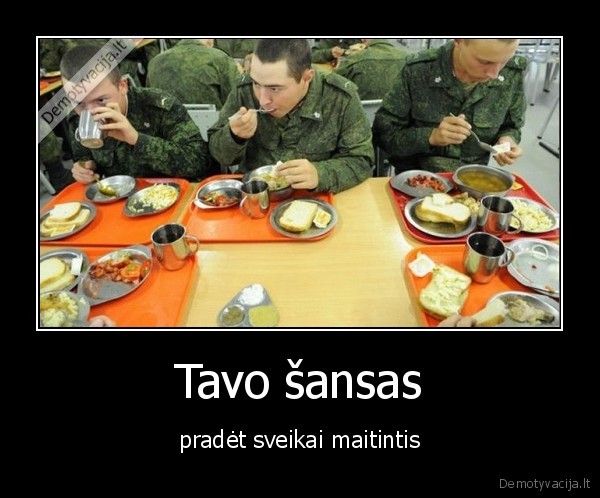 kariuomene,maistas,sveika
