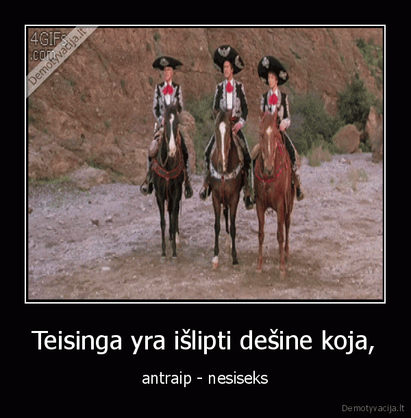 lipti,nuo, arklio,desine, koja
