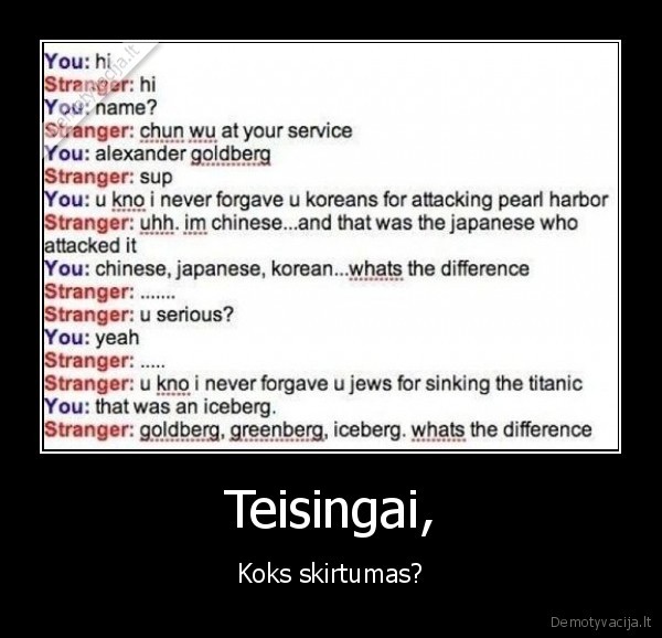 Teisingai,